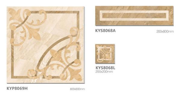 金艾陶全抛釉瓷砖:爱丁堡系列KYP8069H