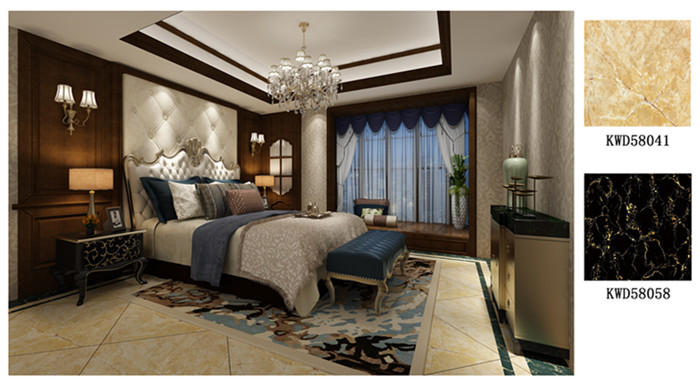 陶瓷一线品牌金艾陶瓷砖装修效果图