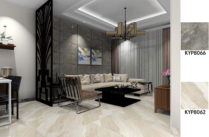 陶瓷一线品牌金艾陶瓷砖现代风格装修效果图