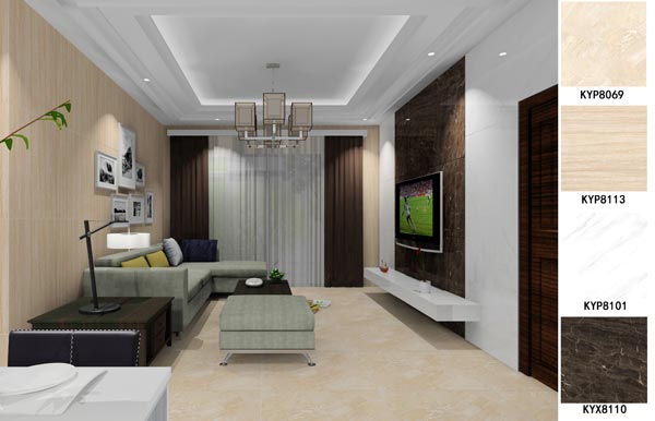 金艾陶家装：佛山大沥碧桂园华府106㎡简约现代装修效果鉴赏