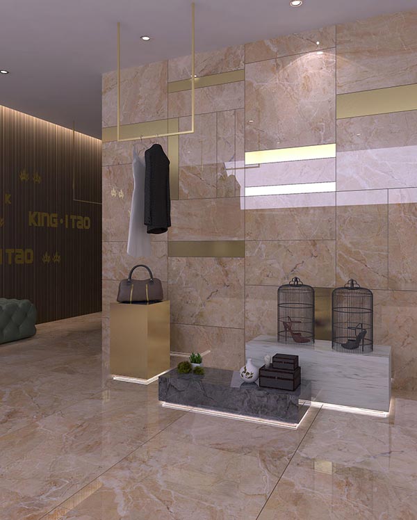 金艾陶9面大理石瓷砖，就是这么高大尚！