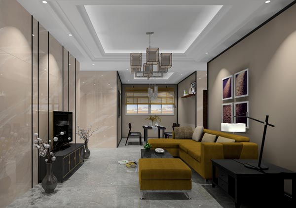 金艾陶家装:佛山灯湖华府133㎡现代简约装修效果鉴赏