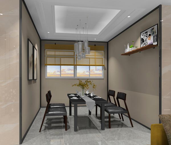 金艾陶家装:佛山灯湖华府133㎡现代简约装修效果鉴赏