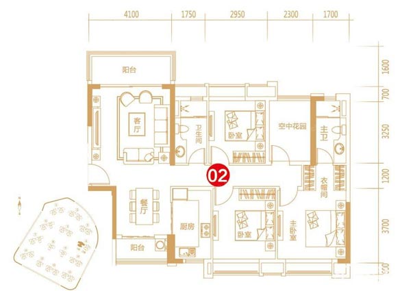 金艾陶家装：佛山保利紫山国际115㎡中式风格装修鉴赏
