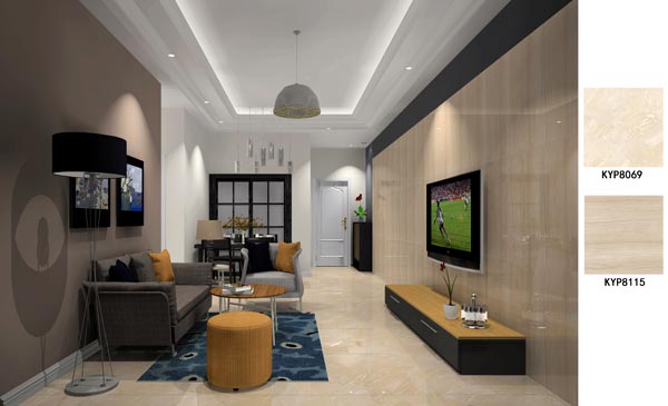 金艾陶家装：佛山保利紫山国际90㎡中式风格装修鉴赏