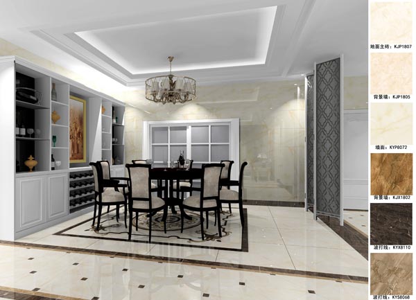 金艾陶家装:天津廊坊塞纳荣府148㎡简欧风格装修鉴赏