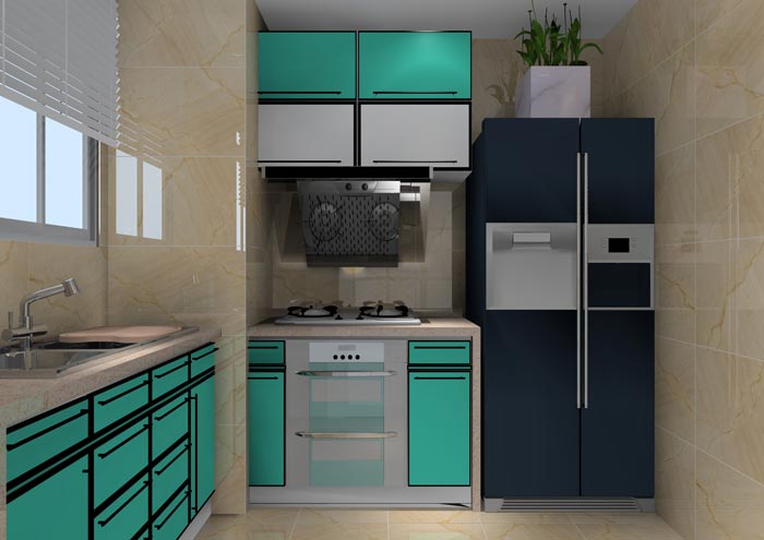 金艾陶家装：佛山丹灶桂丹颐景园74㎡简约现代装修效果鉴赏