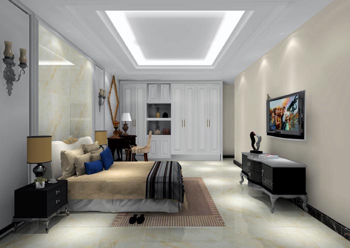 金艾陶家装:佛山恒宝御龙湾128㎡的欧式风格装修鉴赏