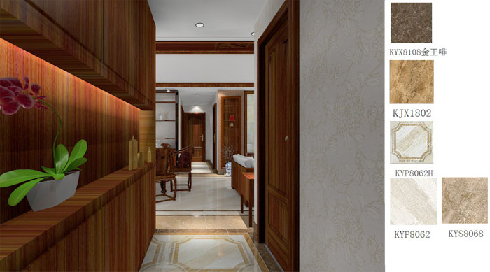 金艾陶家装：佛山禅城怡翠晋盛花园133㎡的中式风格装修鉴赏