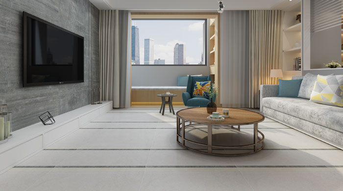 【金艾陶现代仿古砖】15度左岸时光: KFB612G07，许你一世安然