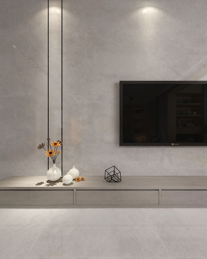 金艾陶瓷砖现代仿古砖|| 15°的缎光柔情，如丝绸缎 柔润温和