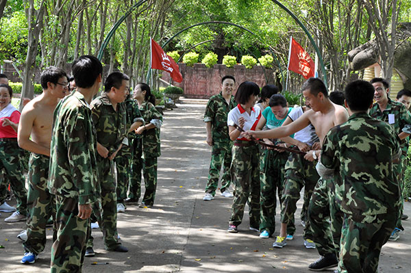 2013年8月金艾陶拓展训练