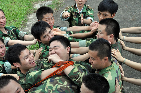 2013年8月金艾陶拓展训练