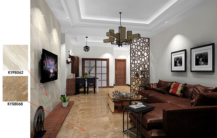 大沥碧桂园·华府装修案例客餐厅效果图