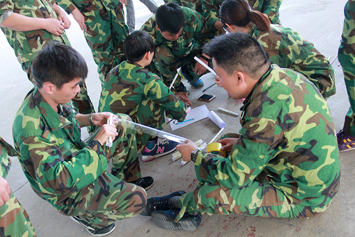 2017年2月13-15日，金艾陶“虎狼道”户外拓展训练圆满结束