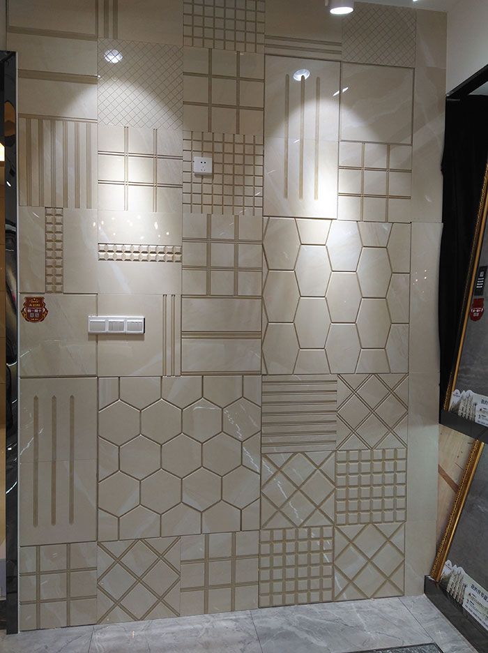 金艾陶湖南衡阳专卖店拉槽展示区