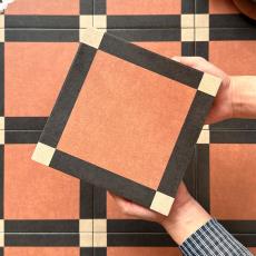 AE20028H-9斜方格（陶土红）